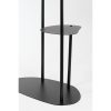 Fonda Plantentafel - L48 x B27 x H100 cm - Metaal - Zwart - Afbeelding 4
