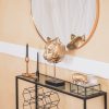 Ornament - Tijgerkop - Polyresin - Goud -16x21x39 - Afbeelding 3