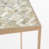 Aaron Bijzettafel voor Buiten - Set van 2 - L38 x B38 x H48 cm - Metaal - Grijs - Afbeelding 2