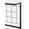 Greenrax Plantenstandaard - L90 x B44 x H190 cm - Metaal - Zwart - Afbeelding 2