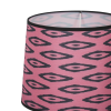 Lampenkap - Kelim Print - Polyester - Roze - 26x30x23cm - Afbeelding 2