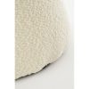 Poef - H46 x Ø49 cm - Off White - Afbeelding 4