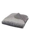 In the Mood Mardy Fleece Plaid - L200 x B150 cm - Polyester - Antraciet - Afbeelding 2
