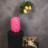 Vaas - Kisses - Keramiek - Neon Roze - 17x17x27cm - Afbeelding 3