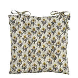 Monaco Stoelkussen - L46 x B46 cm - Katoen - Lichtgroen