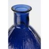 Firenza Fles Vaas - H59 x Ø29 cm - Gerecycled Glas - Donkerblauw - Afbeelding 2