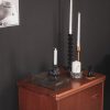Kaarshouder - Pommeren - Polyresin -Zwart- 11,7x5,5x12cm - Afbeelding 7
