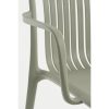 Paloma Tuinstoel - L53 x B53 x H78 cm - Polypropyleen - Groen - Afbeelding 2