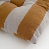 Osborn Stoelkussen - L46 x B46 cm - Katoen - Bruin - Afbeelding 2