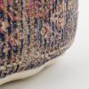 Poef - H37 x Ø55 cm - Jute - Multikleur - Afbeelding 3