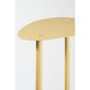 Fonda Plantentafel - L48 x B27 x H140 cm - Metaal - Lichtgeel - Afbeelding 2