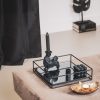 Kaarshouder - Pommeren - Polyresin -Zwart- 11,7x5,5x12cm - Afbeelding 5