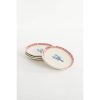 Ariane Ontbijtbord - Set van 4 - Ø21 cm - Steengoed - Roze - Afbeelding 3