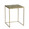 Alanza Bijzettafel Buiten - Set van 2 - L38 x B38 x H48 cm - Metaal - Groen - Afbeelding 7