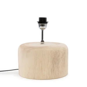 De Teakhouten Tafellampvoet - Naturel