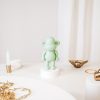 Ornament - Monkey Figurine 'The Legend' - Polyresin - Mintgreen - 11x7x19cm - Afbeelding 4