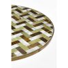 Alanza Bistrotafel - H76 x Ø61 cm - Metaal - Groen - Afbeelding 2