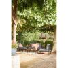Celo Loungebank - L122 x B83 x H78 cm - Metaal - Zwart - Afbeelding 10