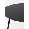 Pontus Bijzettafel - Set van 2 - H45 x Ø55 cm - Metaal - Zwart - Afbeelding 4