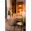 Poef - H37 x Ø55 cm - Jute - Multikleur - Afbeelding 6