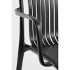 Paloma Tuinstoel - L53 x B53 x H78 cm - Polypropyleen - Zwart - Afbeelding 2
