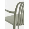 Paloma Tuinstoel - L53 x B53 x H78 cm - Polypropyleen - Groen - Afbeelding 4