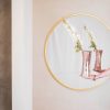 Vaas - Disco - Glas - Rosé Goud - 12,5x12,5x30cm - Afbeelding 3