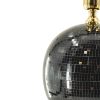 LAMP - DISCO BALL -GLAS - Zwart - 20x20x20cm - Afbeelding 4