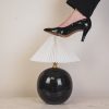 LAMP - DISCO BALL -GLAS - Zwart - 20x20x20cm - Afbeelding 5