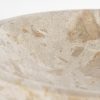 Finnos Schaal op Voet - H11 x Ø25 cm - Marmer - Beige - Afbeelding 3