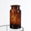 Tiger Vaas - H30 x Ø15 cm - Bruin - Afbeelding 2
