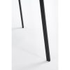 Seatle Bijzettafel voor Buiten - H58 x Ø38 cm - Metaal - Zwart - Afbeelding 3