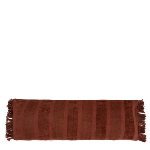 The Oh My Gee Kussenhoes - Bordeaux Fluweel - 35x100