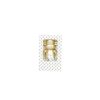 Ornament - aap -beeldje 'de legende'- polyresin - goud - 11x7x19cm - Afbeelding 7