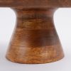 Tallo Taartplateau - H10 x Ø30 cm - 100% FSC Mangohout - Donkerbruin - Afbeelding 3