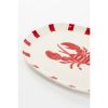 Ariane Serveerbord - L41 x B31 x H3 cm - Steengoed - Rood - Afbeelding 3