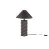 Lampenkap - Geplooid - Polyester - Zwart - 6x29,5x18cm - Afbeelding 5