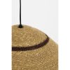 Joulz Hanglamp - H22 x Ø41 cm - Jute - Lichtbruin - Afbeelding 2