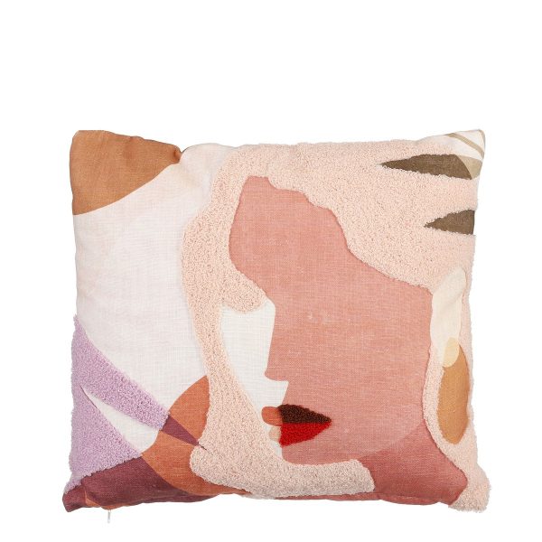 Sangria Sierkussen - L45 x B45 cm - Lichtroze