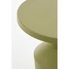 Feroza Bijzettafel - H41 x Ø34 cm - Metaal - Lichtgroen - Afbeelding 2