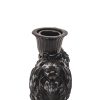 Kaarshouder - Pommeren - Polyresin -Zwart- 11,7x5,5x12cm - Afbeelding 4
