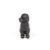 Ornament - Labradoodle Hond - Polyresin - Zwart - 16x23,5cm - Afbeelding 4