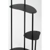 Fonda Plantentafel - L48 x B27 x H100 cm - Metaal - Zwart - Afbeelding 3