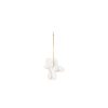 Ornament - Balloon Dog Hanger - Ceramics - White - 6,5x3x6cm - Afbeelding 2