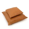 The Four Panel Leren Kussenhoes - Camel - 40x40 - Afbeelding 4