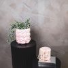 Pot - Kisses - Keramiek - Lichtroze - 17,5x17,5x17,5cm - Afbeelding 3
