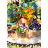 Jorck Plantenmand - H19 x Ø22 cm - Zeegras - Lichtbruin - Afbeelding 6