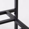 Celo Loungebank - L122 x B83 x H78 cm - Metaal - Zwart - Afbeelding 3