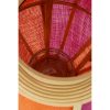 Roger Lantaarn - H45 x Ø32 cm - Jute - Fuchsia, Oranje - Afbeelding 5