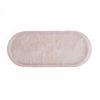 Het ovale bord van hars - roze wit - Afbeelding 4